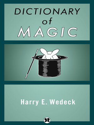 cover image of Dictionary of Magic